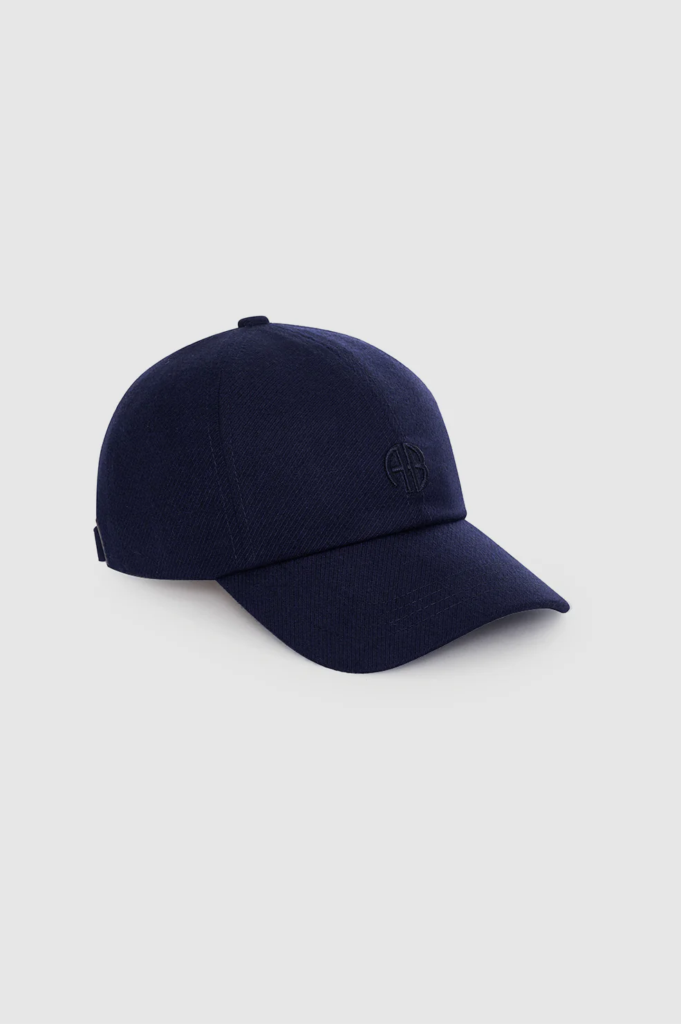 Jeremy Baseball Cap - Navy Wool