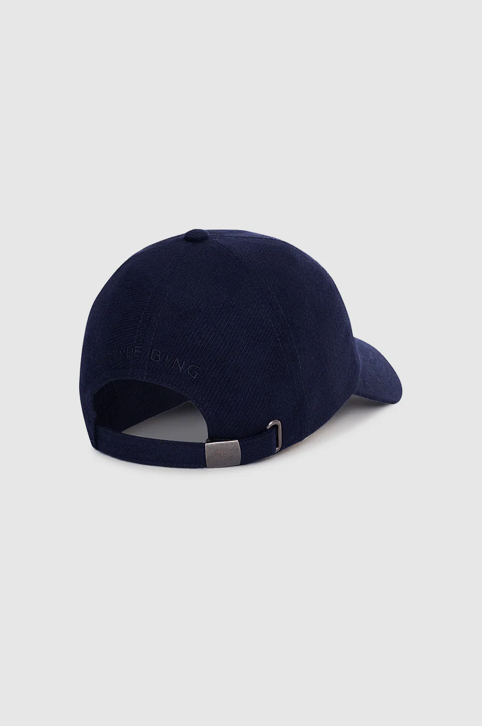 Jeremy Baseball Cap - Navy Wool