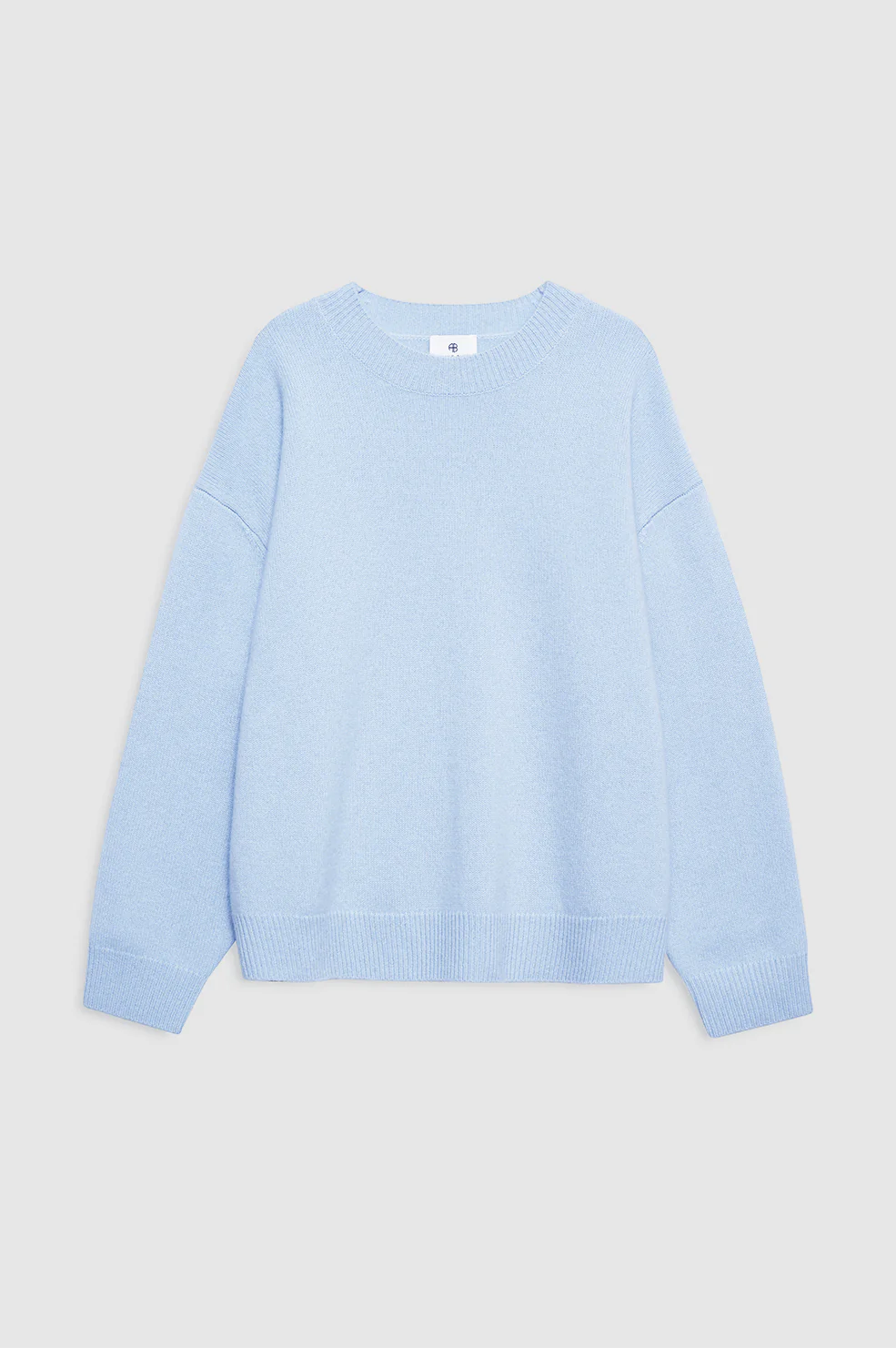 Lee Crew Sweater - Pale Blue