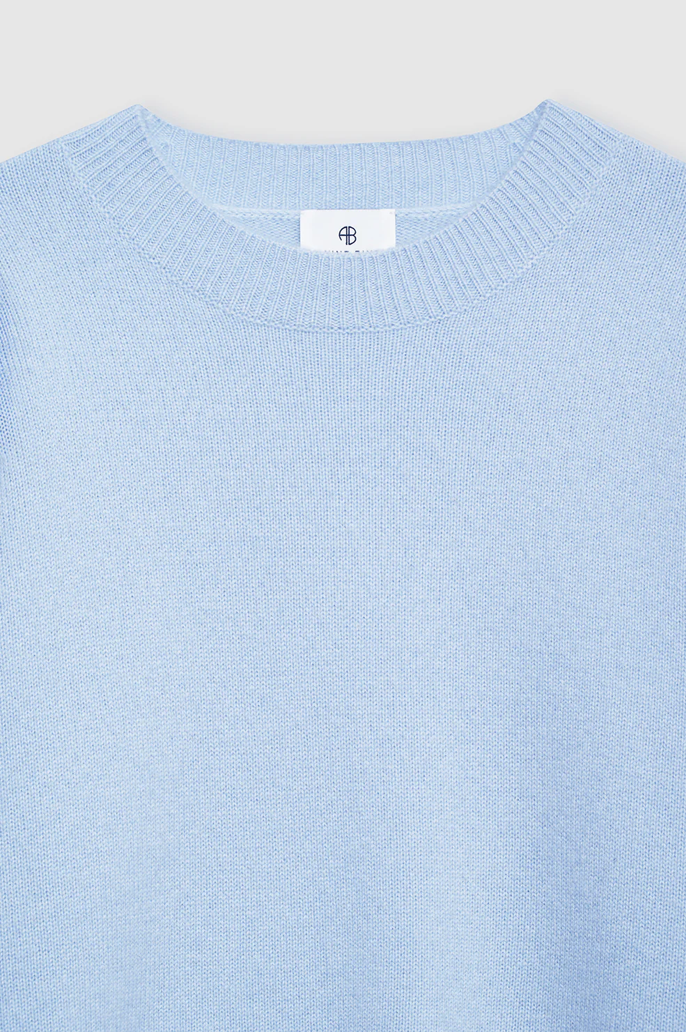 Lee Crew Sweater - Pale Blue