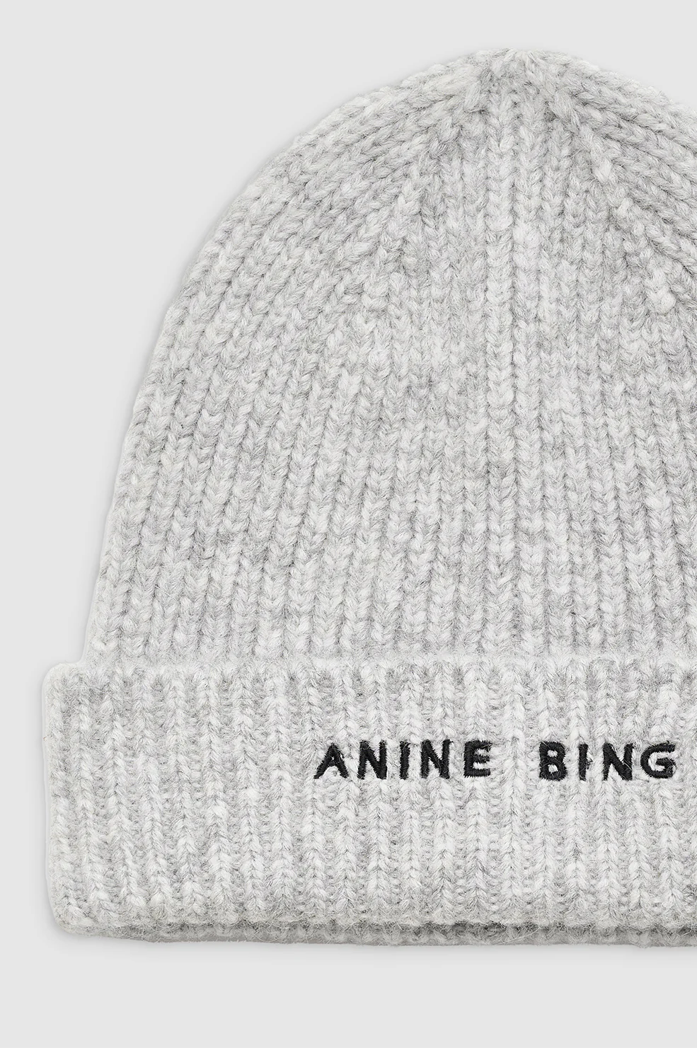 Elia Beanie - Light Heather Grey