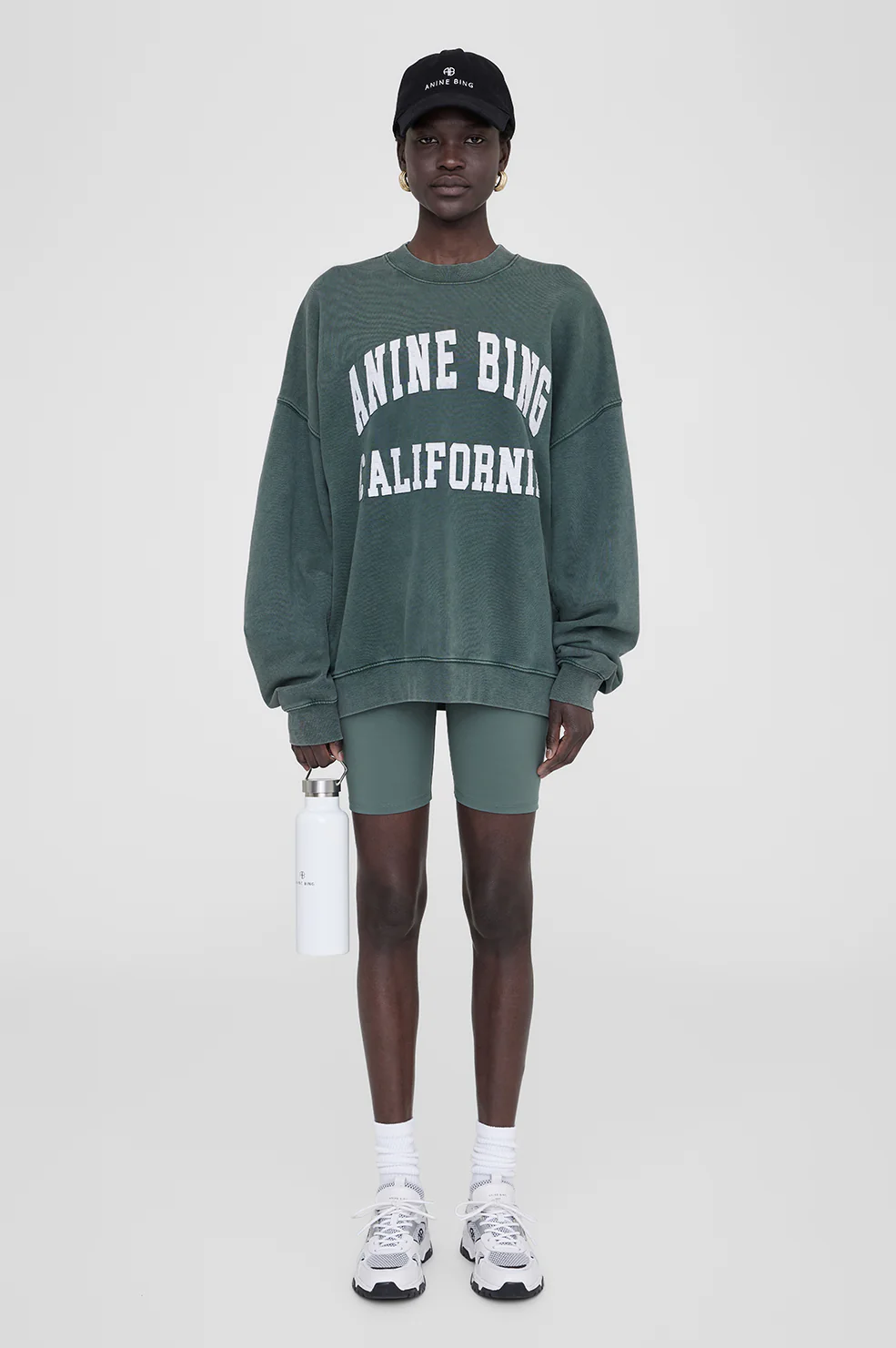 Blake Biker Short - Dark Sage