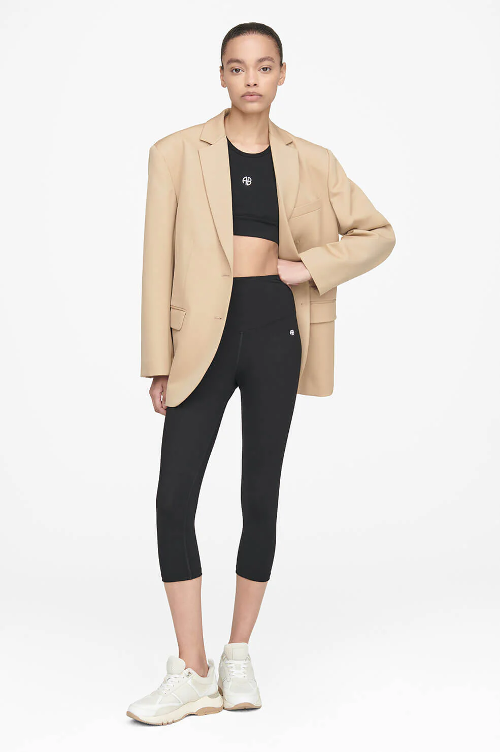 Blake Crop Legging - Black