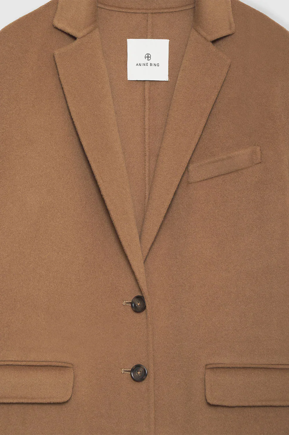 Quinn Coat - Camel Cashmere Blend