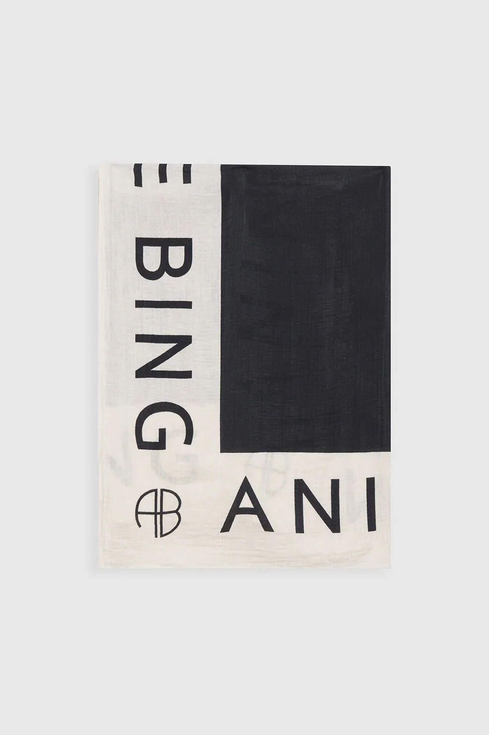 Praia Sarong - Black And Cream