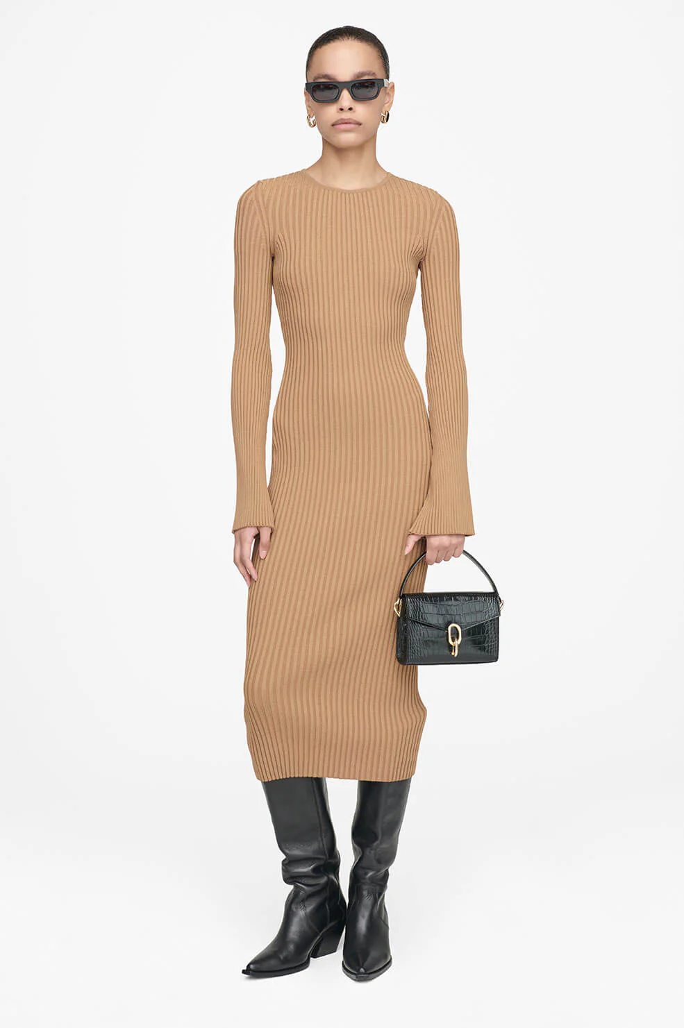 Sia Dress - Camel