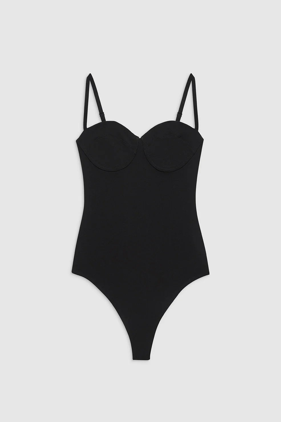 Via Bodysuit - Black