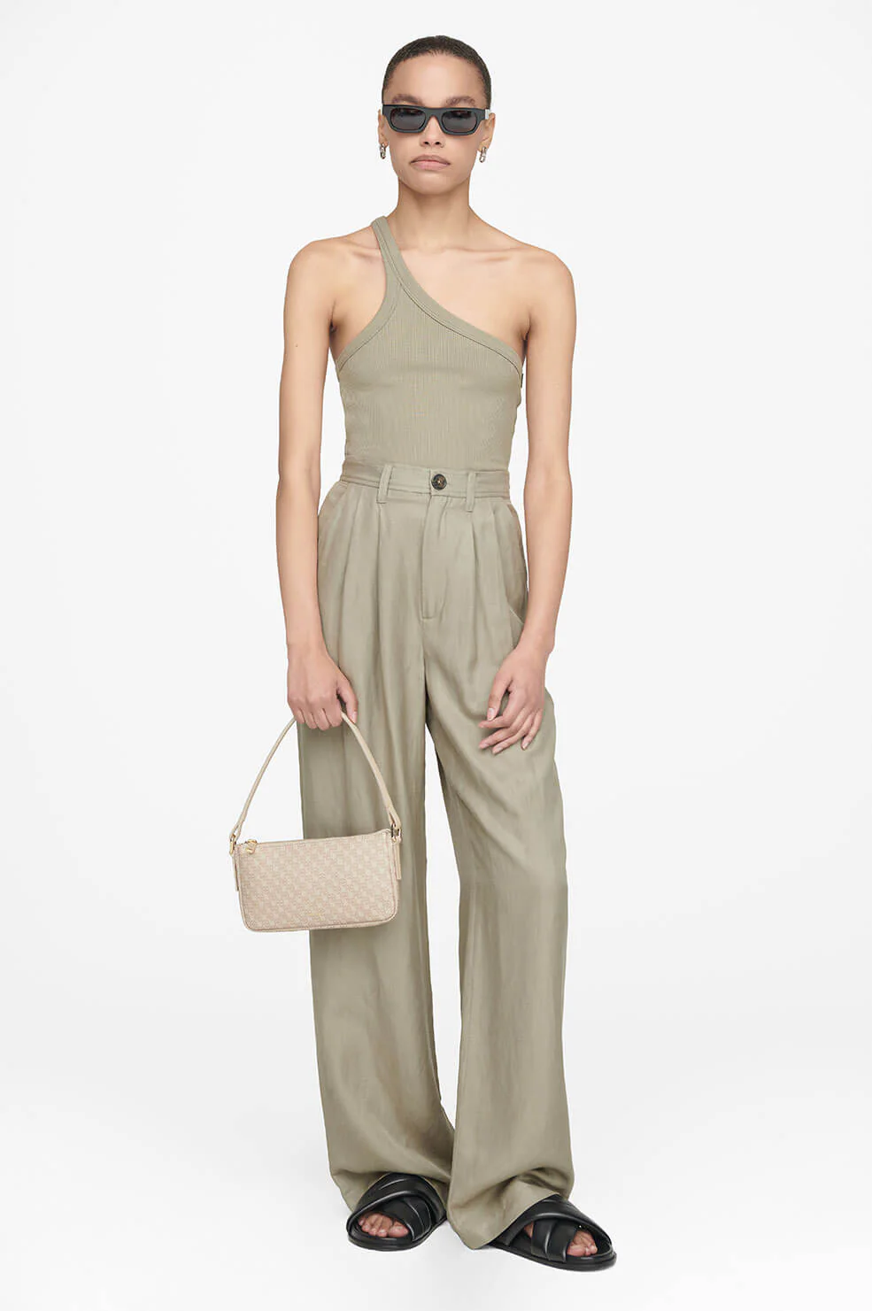 Ren Top - Green Khaki