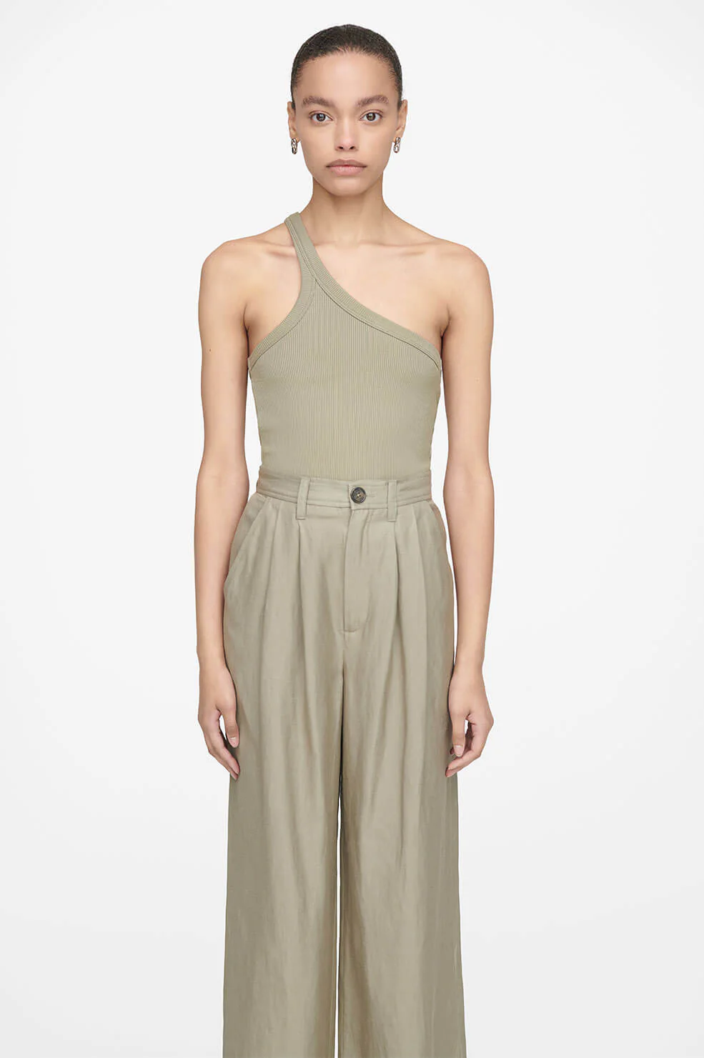 Ren Top - Green Khaki