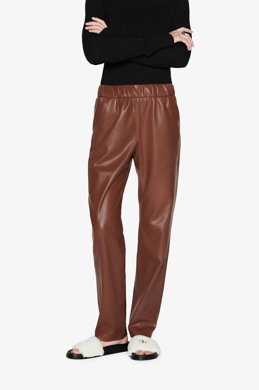 Colton Track Pant - Brown