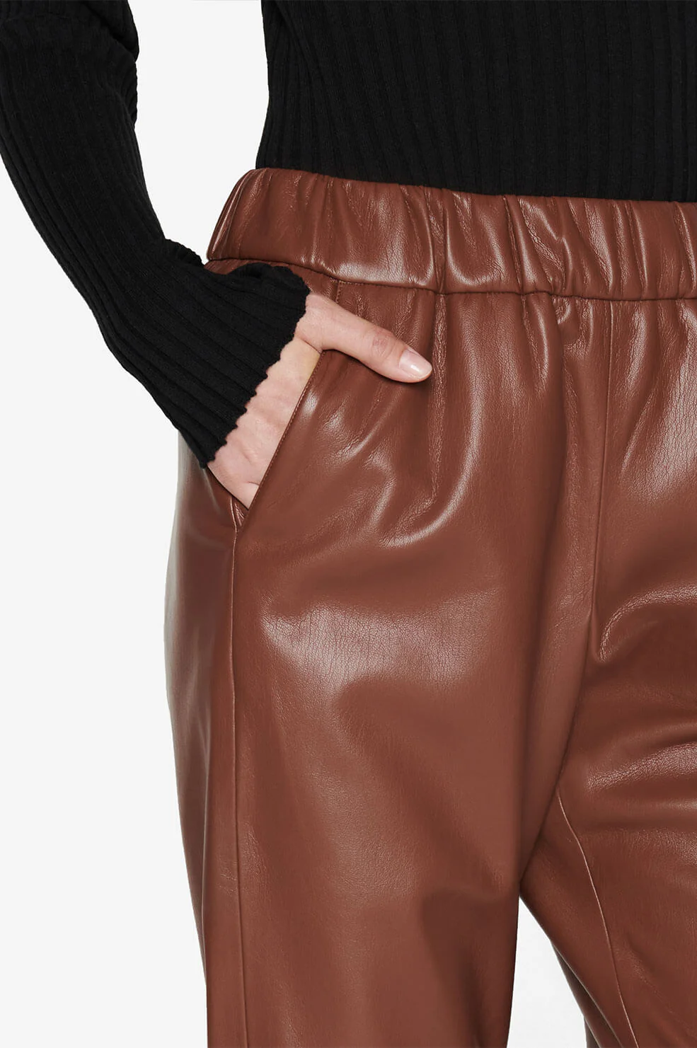 Colton Track Pant - Brown
