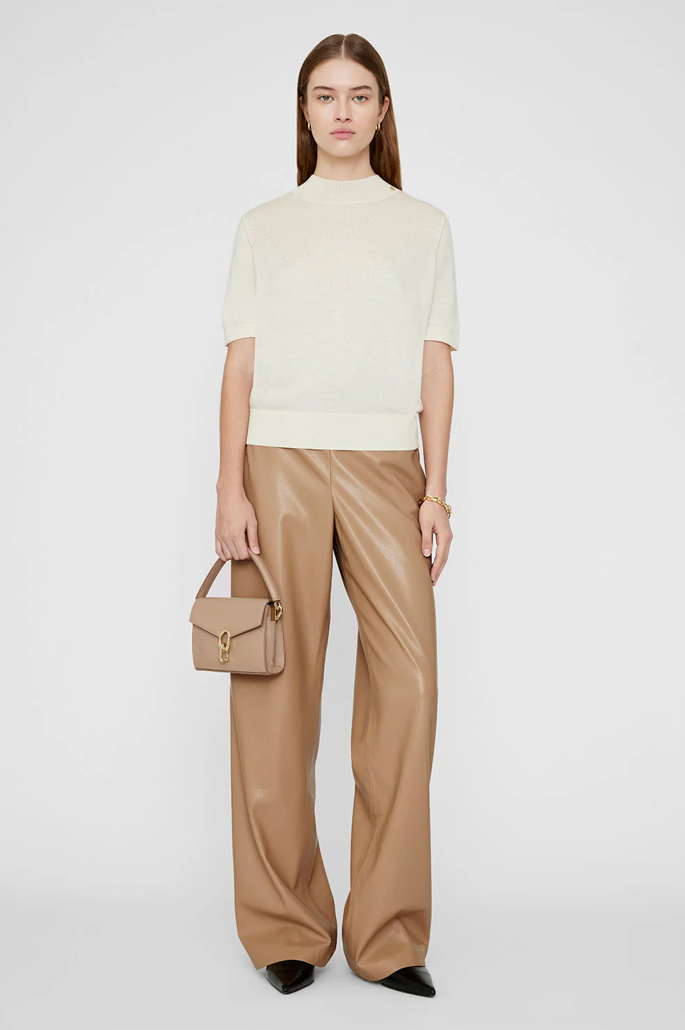 Koa Pant - Butterscotch Vegan Leather