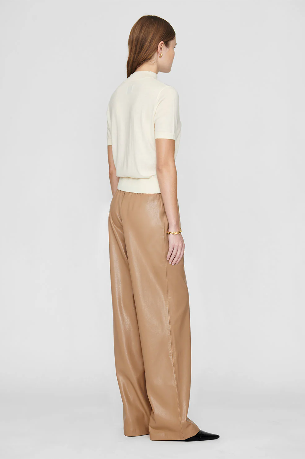 Koa Pant - Butterscotch Vegan Leather