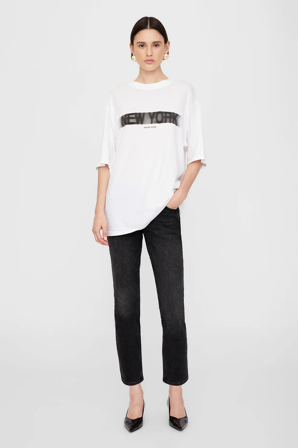 Cason Tee Blur - Ivory