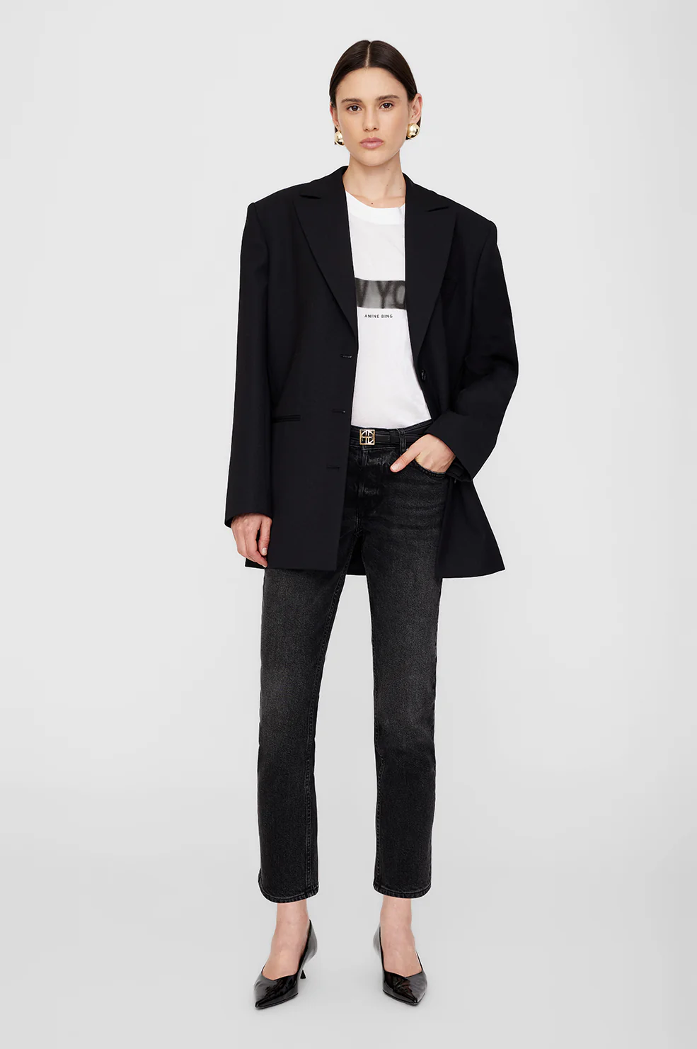 Cason Tee Blur - Ivory