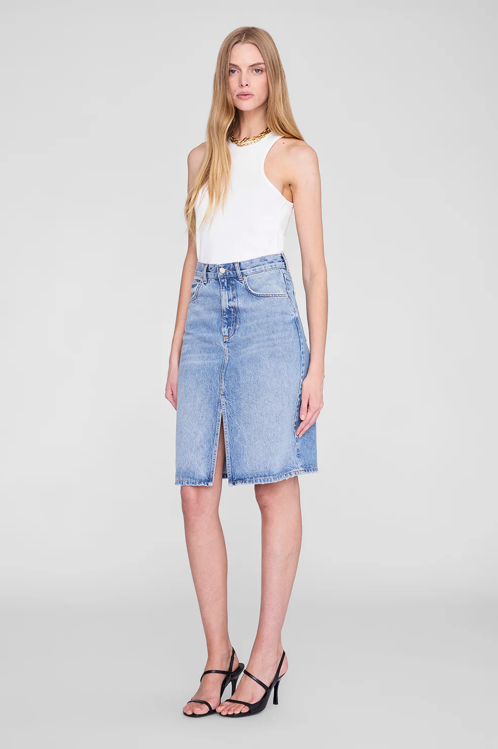 Jamey Skirt - Arbor Blue