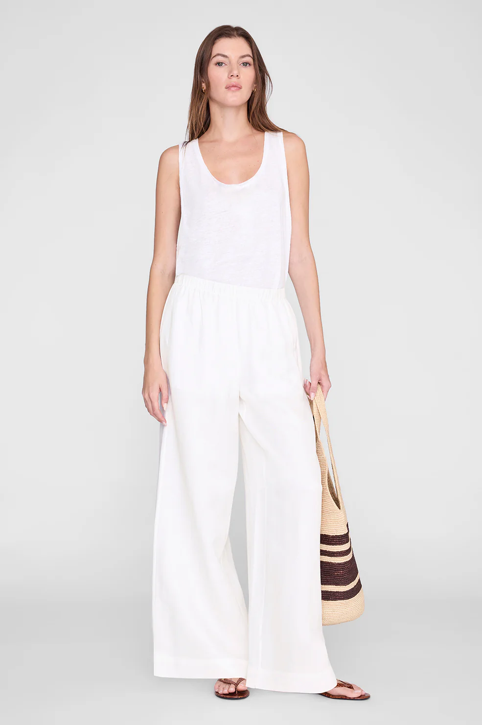 Roslyn Pant - Ivory