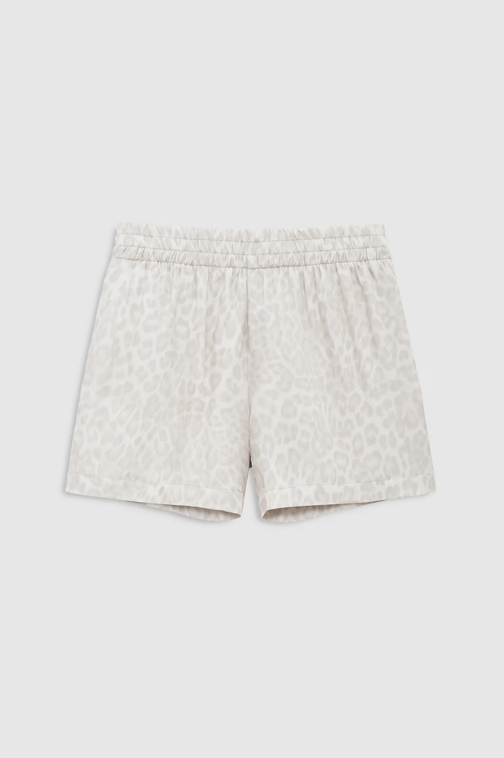 Kam Short - Washed White Leopard
