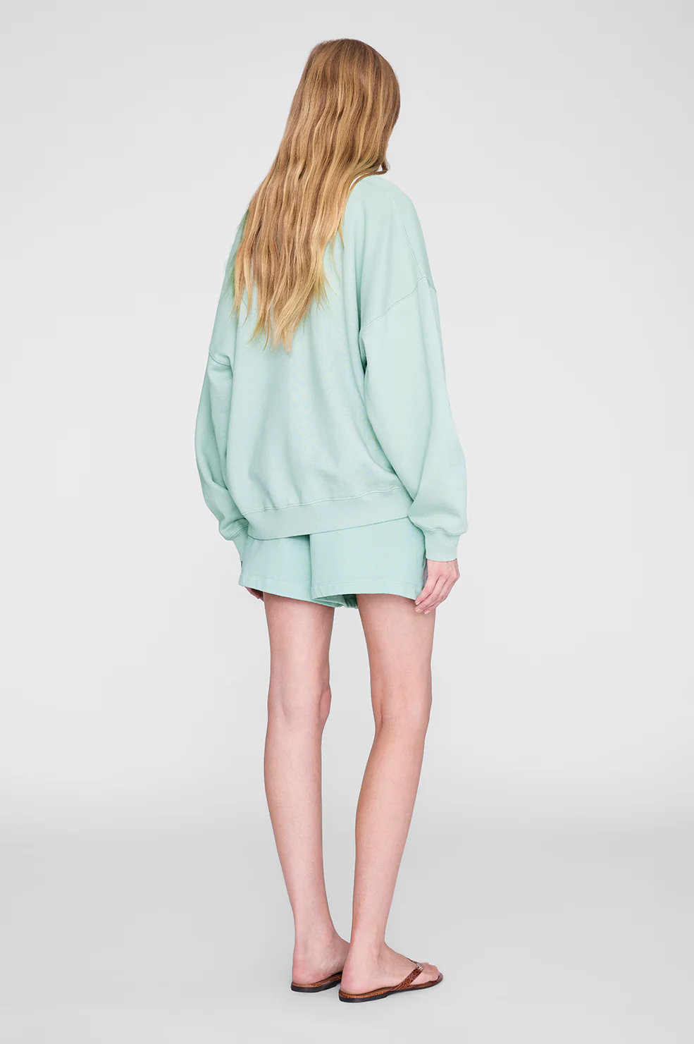 Miles Sweatshirt - Washed Seafoam