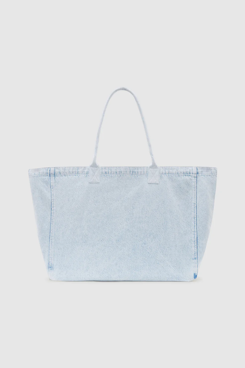 Leo Denim Tote - Lucid Blue