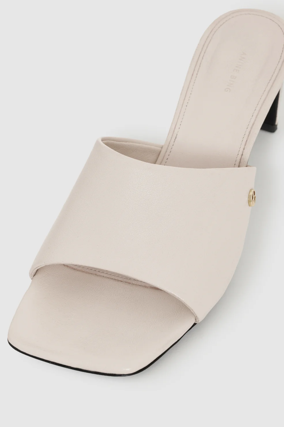 Jayden Mule Sandals - Bone