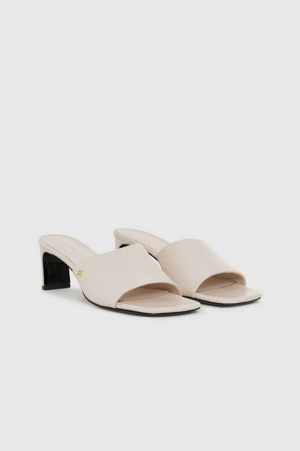 Jayden Mule Sandals - Bone