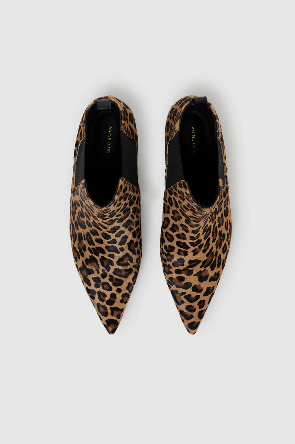 Stevie Boots Calf Hair - Leopard