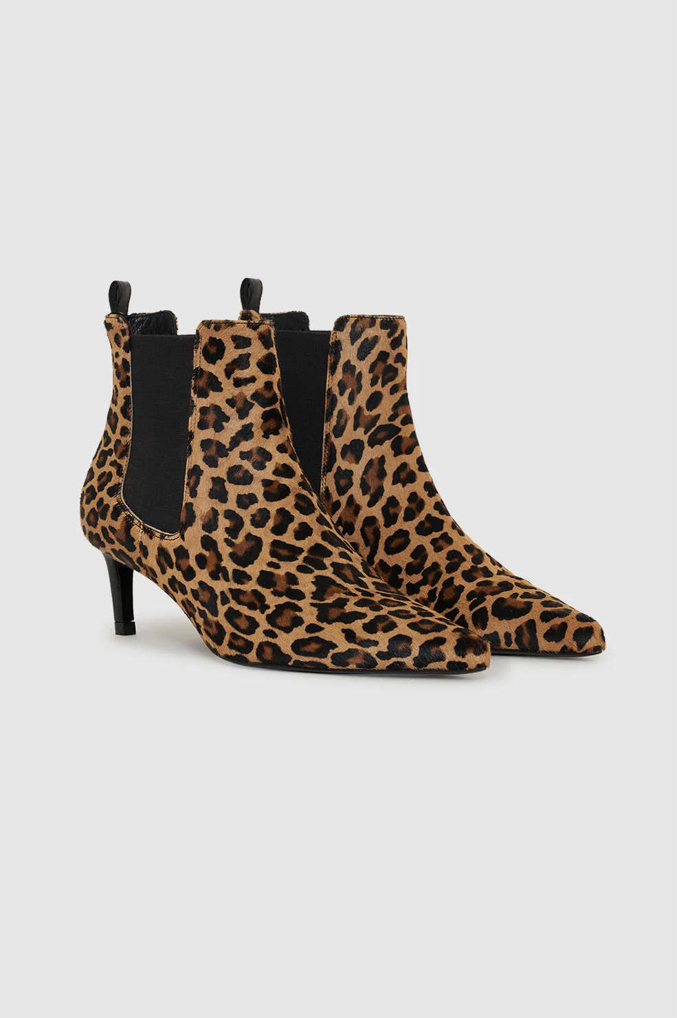 Stevie Boots Calf Hair - Leopard