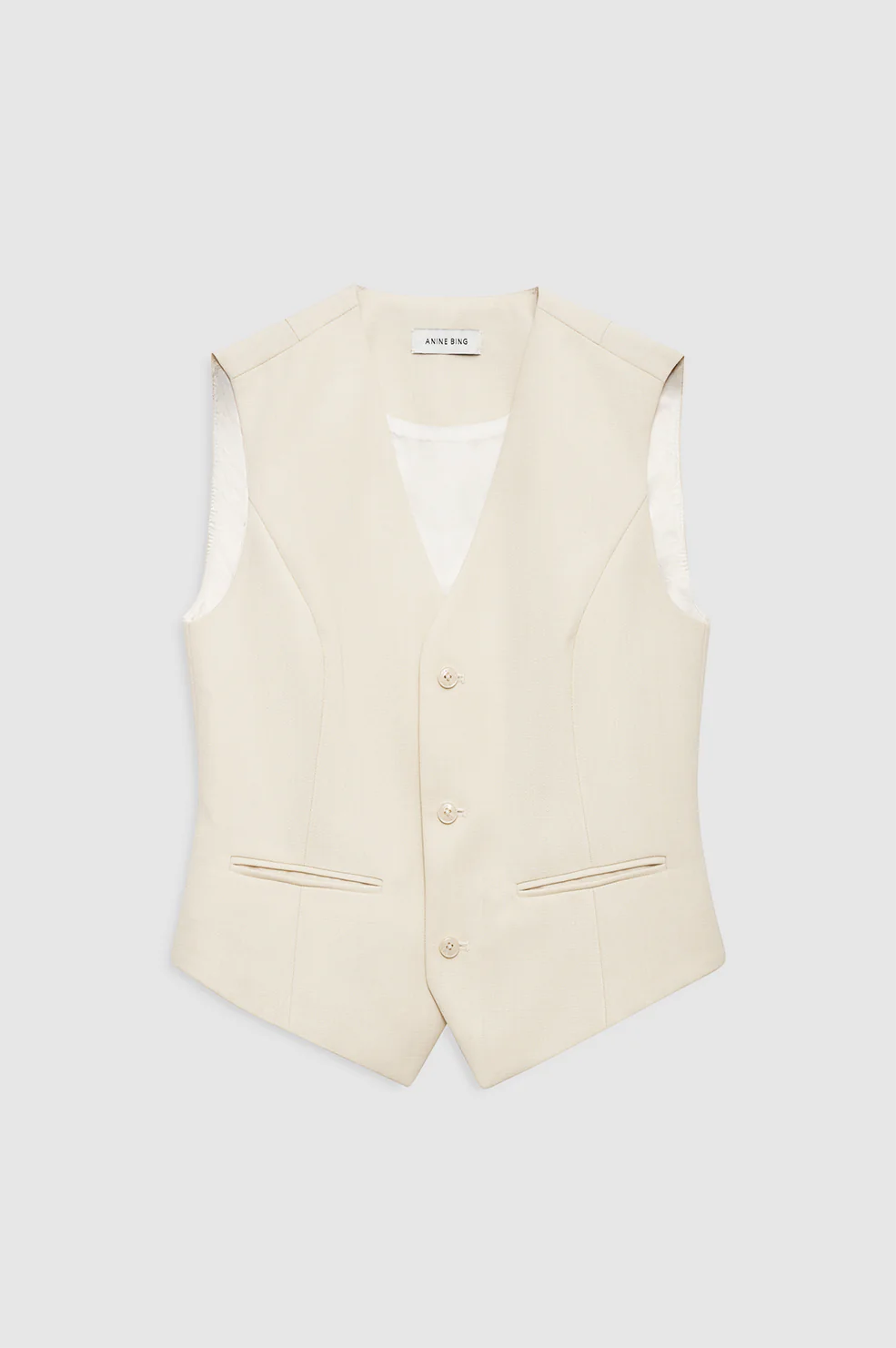 Mario Vest - Ecru