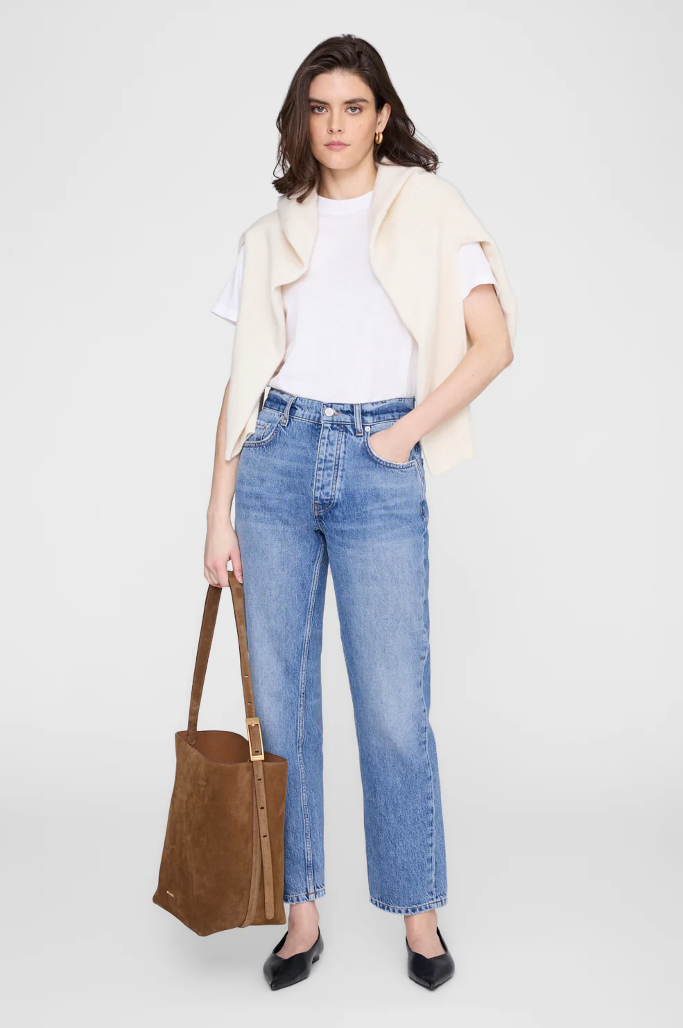 714-elly-bucket-bag-suede-tobacco-2.webp Elly Bucket Bag Suede - Tobacco