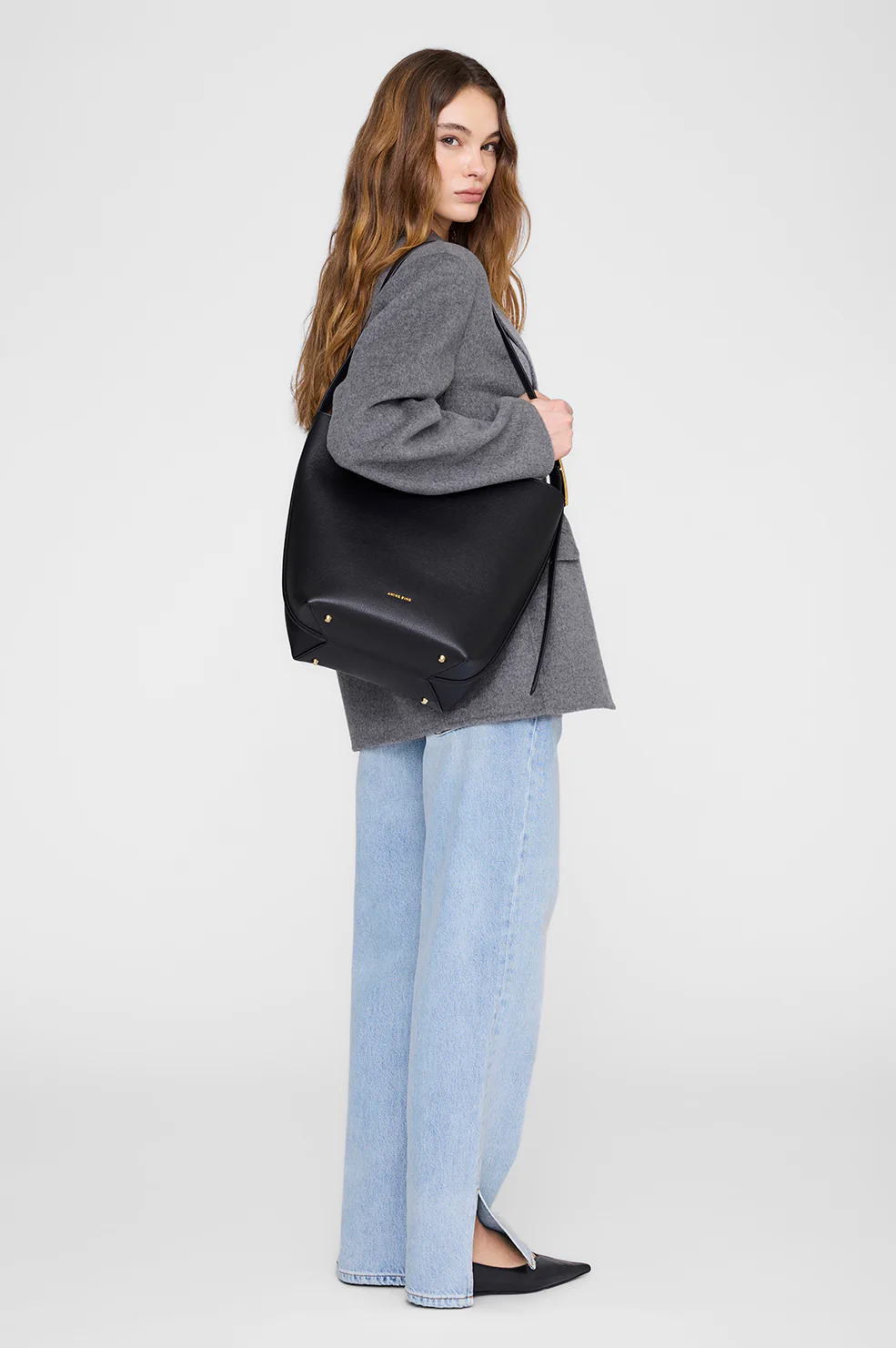 717-elly-bucket-bag-grained-leather-black-2.webp Elly Bucket Bag Grained Leather - Black