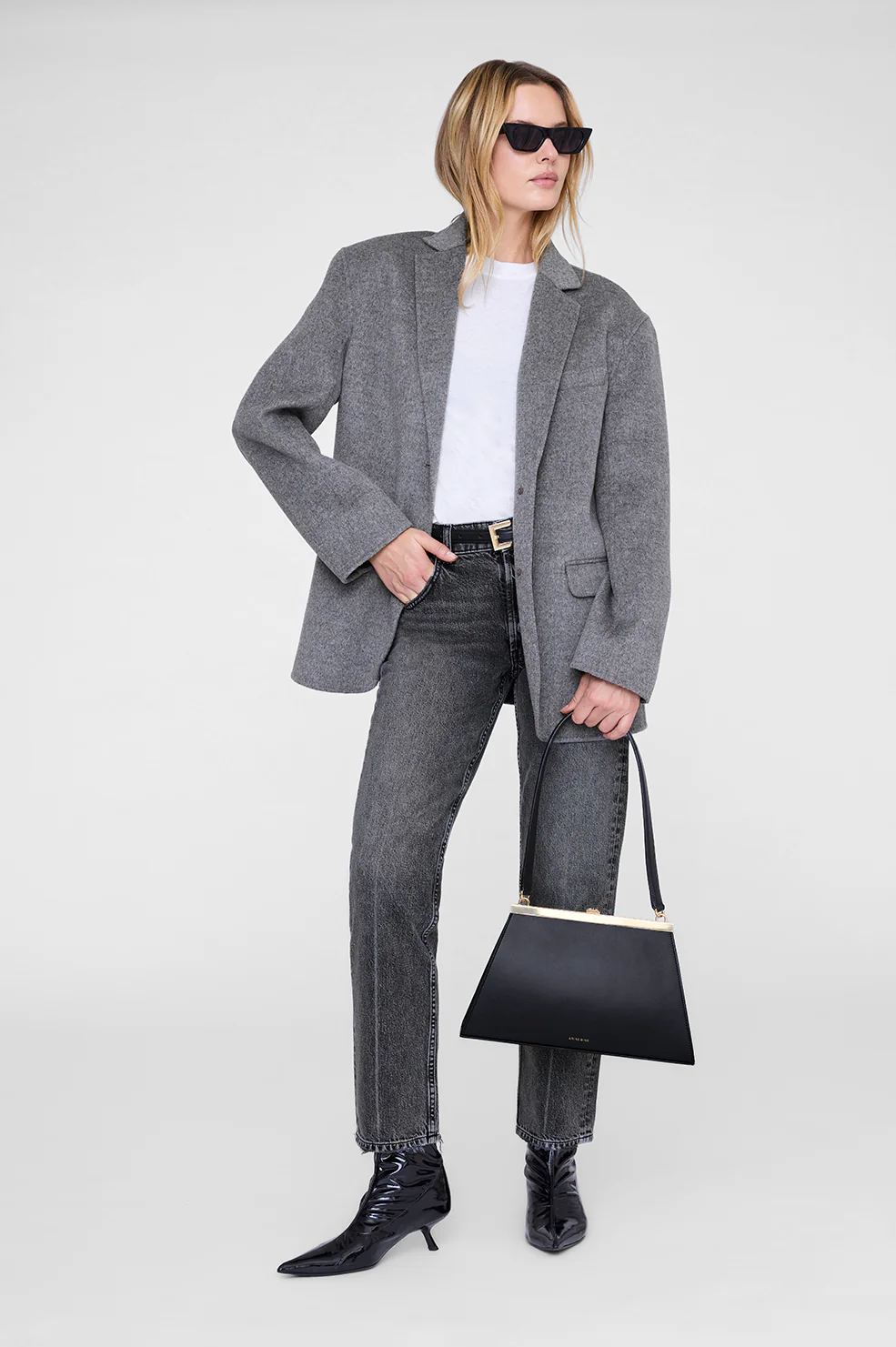 Anine Bag Smooth Leather - Black