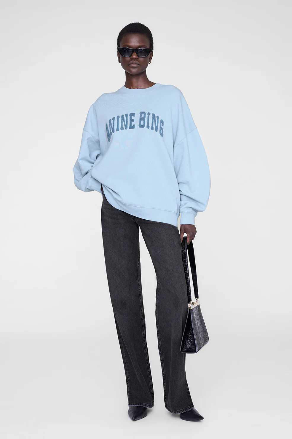 844-miles-sweatshirt-anine-bing-pale-blue-1.webp Miles Sweatshirt Anine Bing - Pale Blue