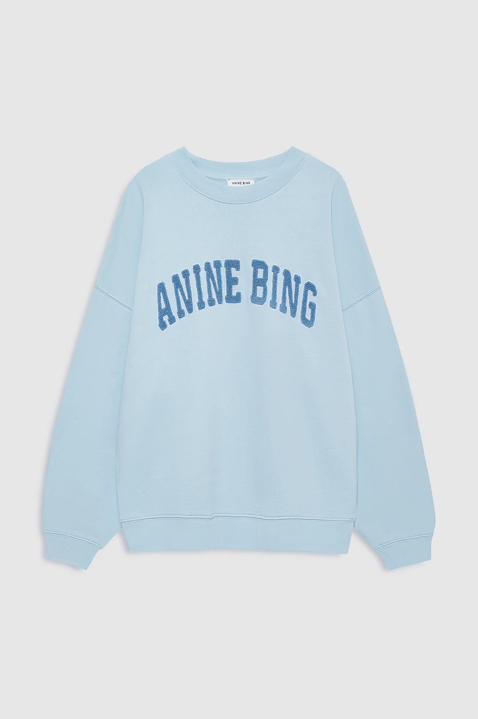 844-miles-sweatshirt-anine-bing-pale-blue-3.webp Miles Sweatshirt Anine Bing - Pale Blue