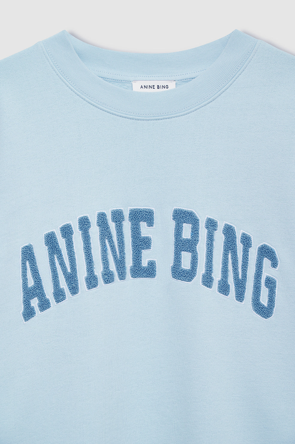 844-miles-sweatshirt-anine-bing-pale-blue-4.jpg Miles Sweatshirt Anine Bing - Pale Blue