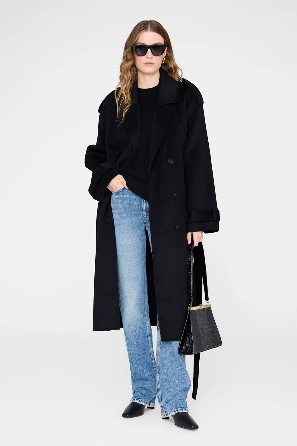 Lee Crew Sweater - Black