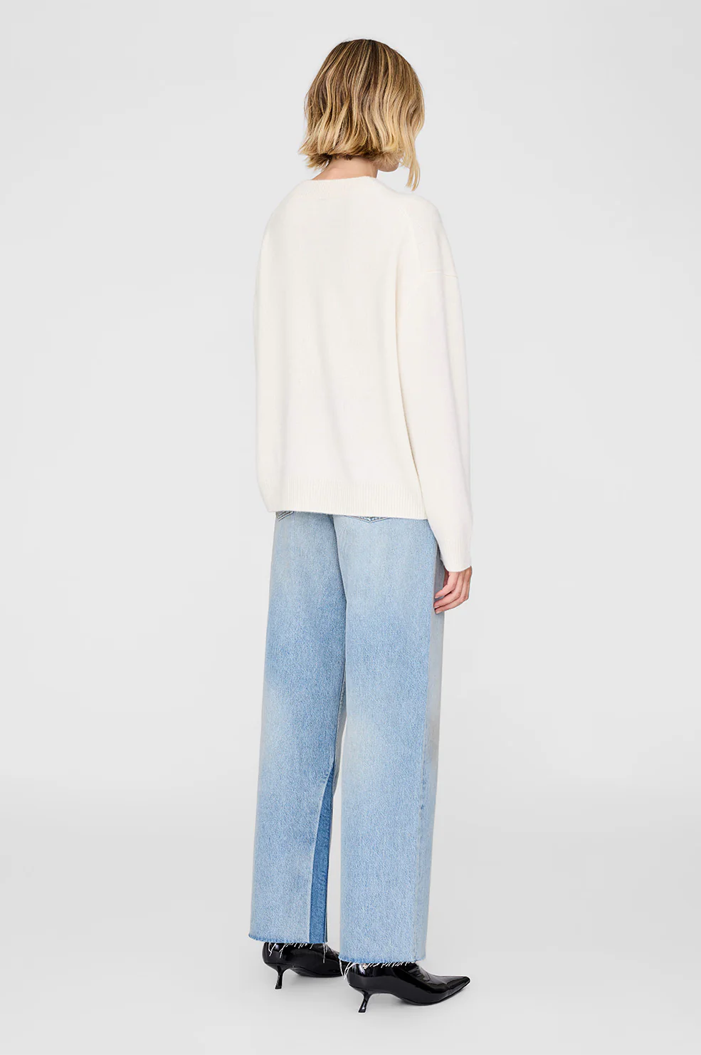 Lee Crew Sweater - Cream