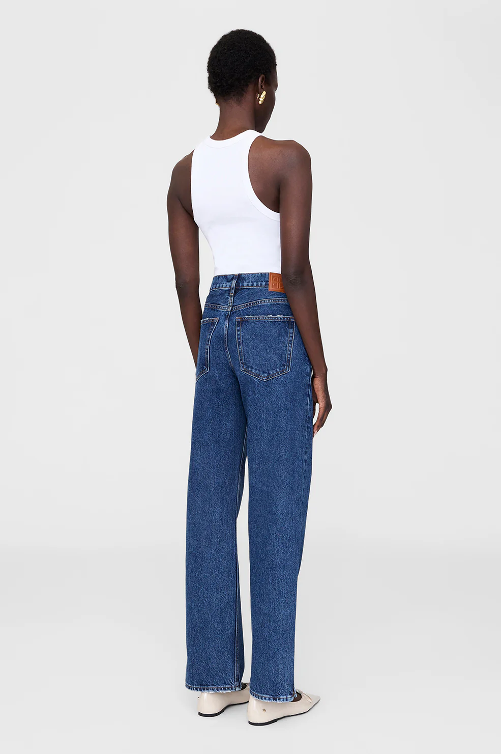 937-roy-jean-31-clean-indigo-denim-2.webp Roy Jean 31" - Clean Indigo Denim
