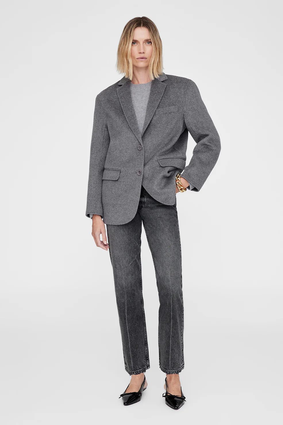 993-quinn-blazer-heather-grey-cashmere-blend-5.webp Quinn Blazer - Heather Grey Cashmere Blend